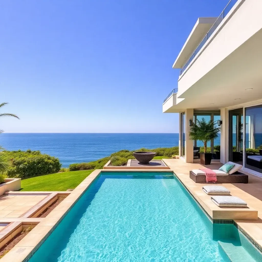 Stunning luxury home with ocean views in Corona del Mar