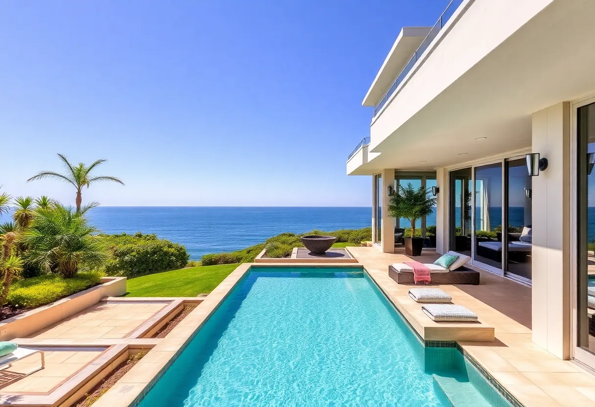 Stunning luxury home with ocean views in Corona del Mar