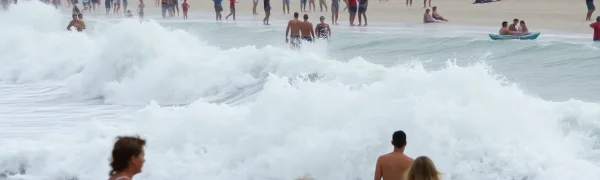 Warning Issued for Beachgoers in Orange County