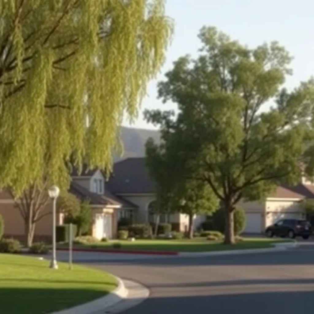 Community neighborhood in Anaheim Hills