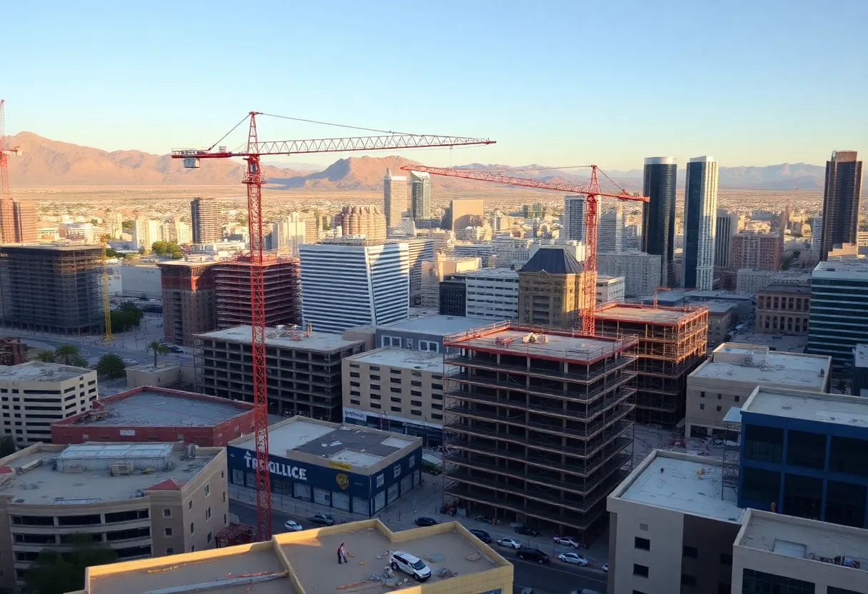Construction projects in Arizona highlighting economic development