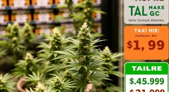 California Increases Cannabis Excise Tax to 19%