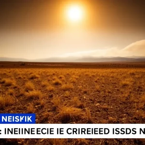 Dry grasslands in California highlighting wildfire risk