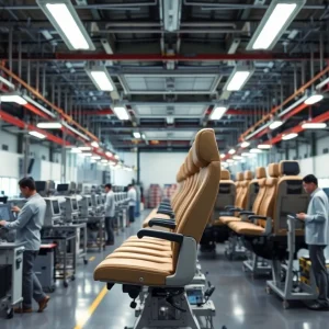 New manufacturing facility for Elevate Aircraft Seating in Huntington Beach.