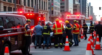 Major Traffic Accident in Downtown Leads to Multiple Injuries