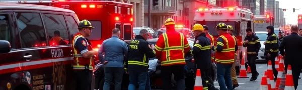 Major Traffic Accident in Downtown Leads to Multiple Injuries