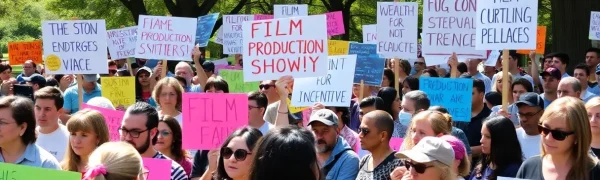 California Rally Supports Film Industry Tax Incentives