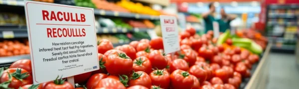 Recall Alert: Two Brands of Tomatoes Due to Salmonella Risk