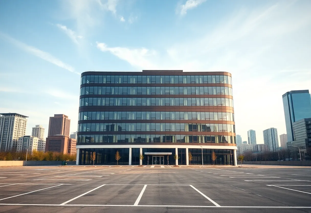 City Plaza office building in Orange County
