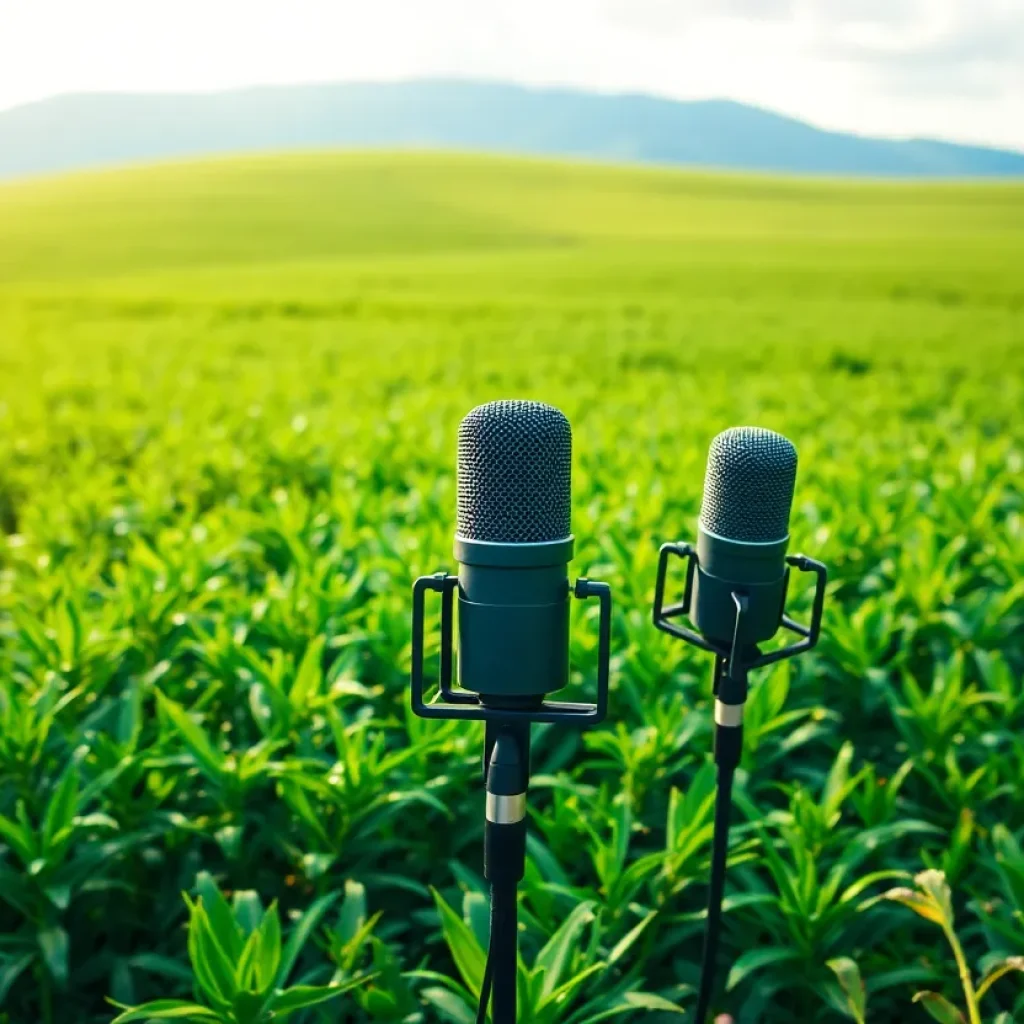 Promotional image for Christine Mulholland's environmental podcast.