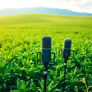 Promotional image for Christine Mulholland's environmental podcast.