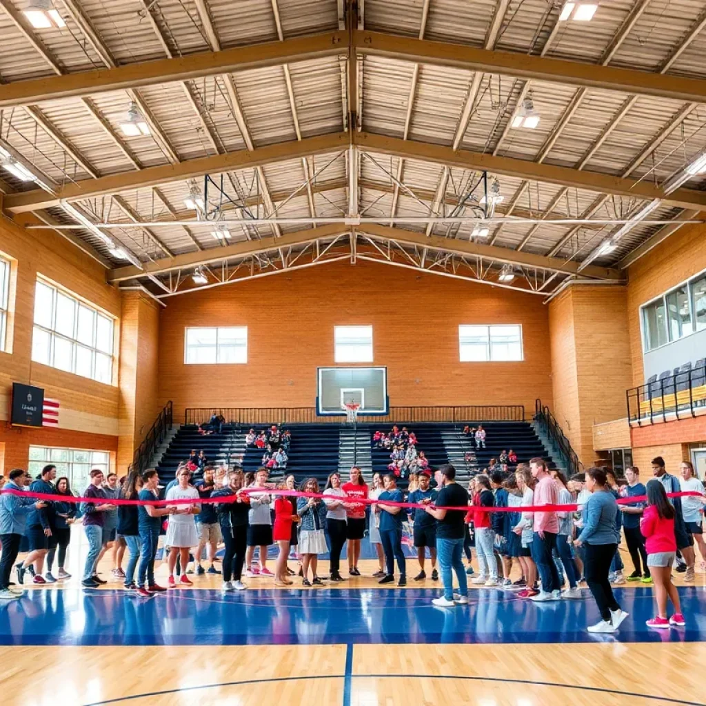 Ribbon-cutting ceremony for the Freed Center at Vanguard University