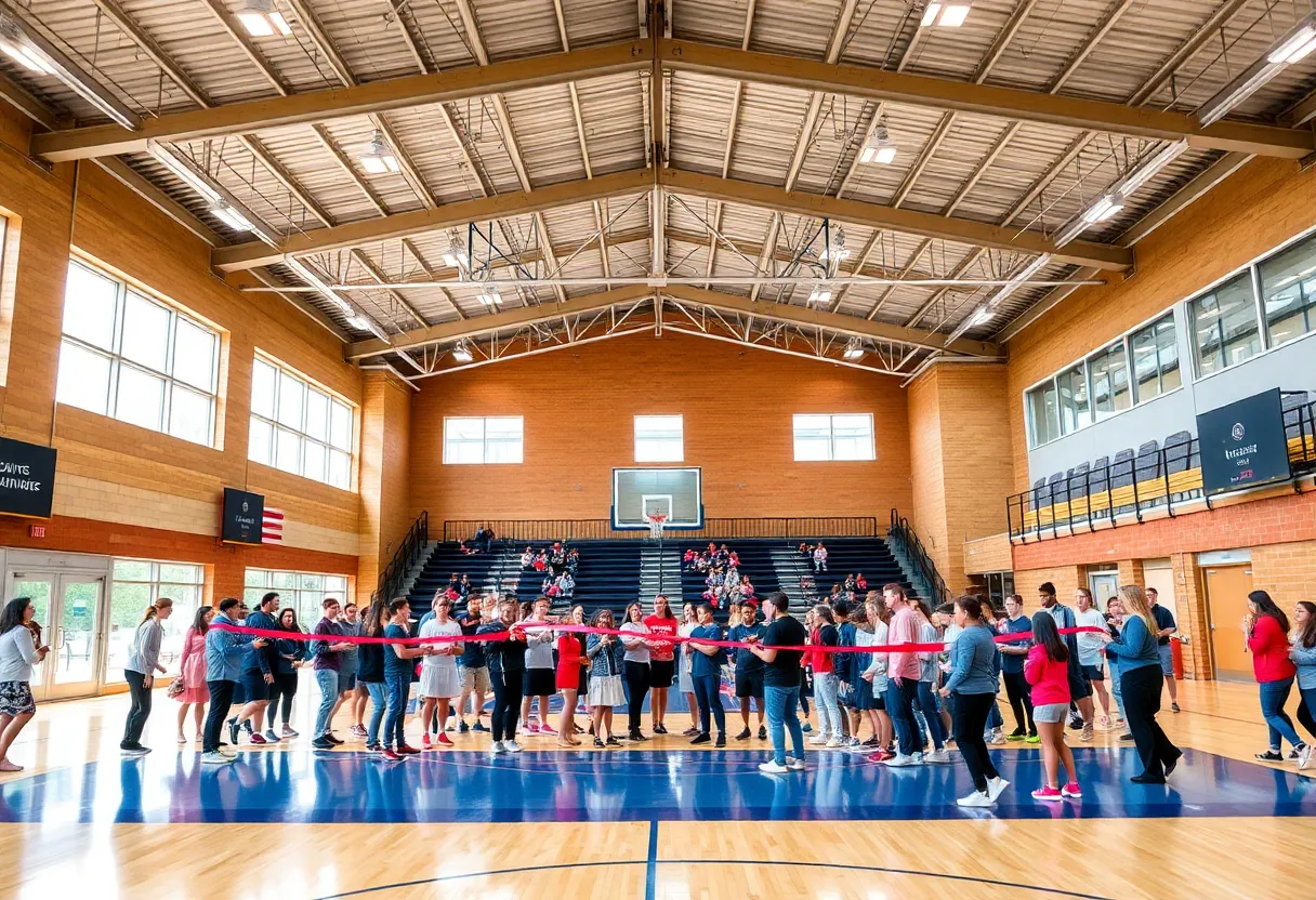 Ribbon-cutting ceremony for the Freed Center at Vanguard University