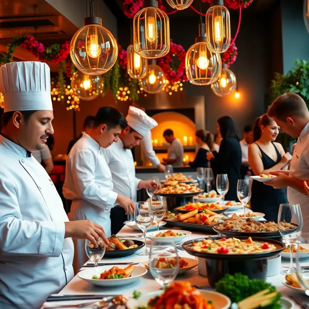 Culinary celebration atmosphere at the James Beard Awards