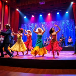 Performance of Footloose musical at Vanguard University