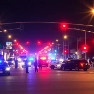 Investigation at site of tragic traffic collision in Huntington Beach