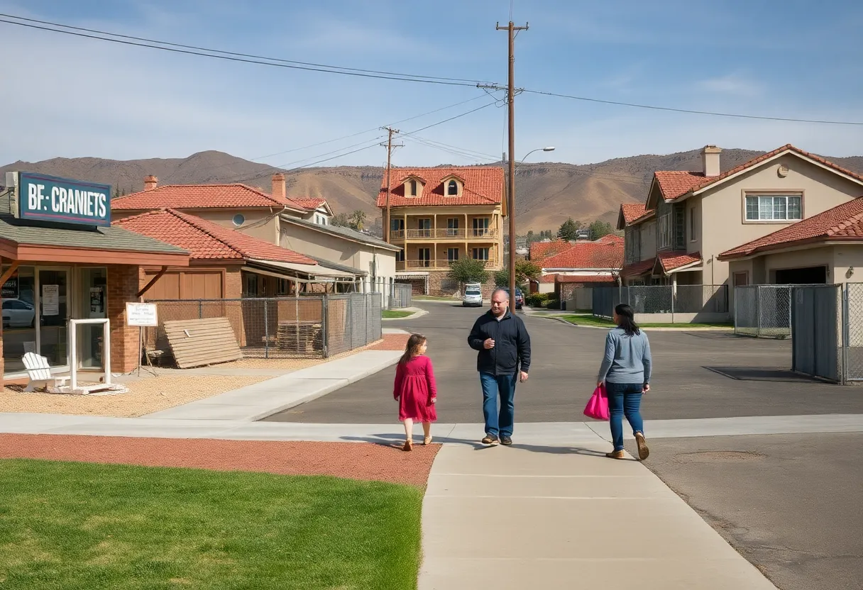 Visual representation of economic strain in Northern Orange County due to ICE raids