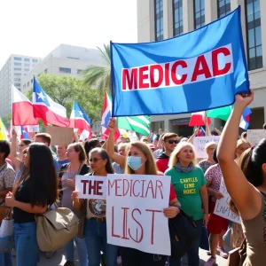 Community members rally against Medicaid cuts in Orange County