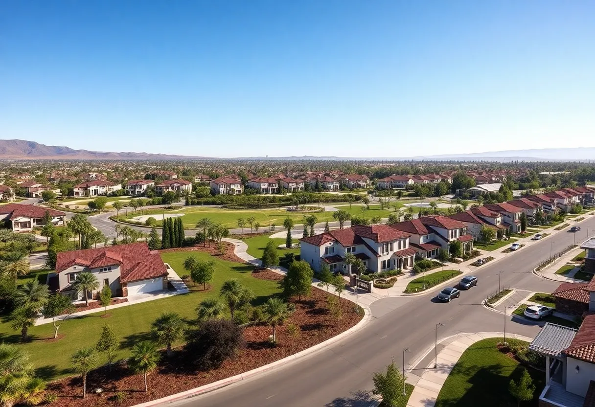 Illustration of proposed housing development in Irvine