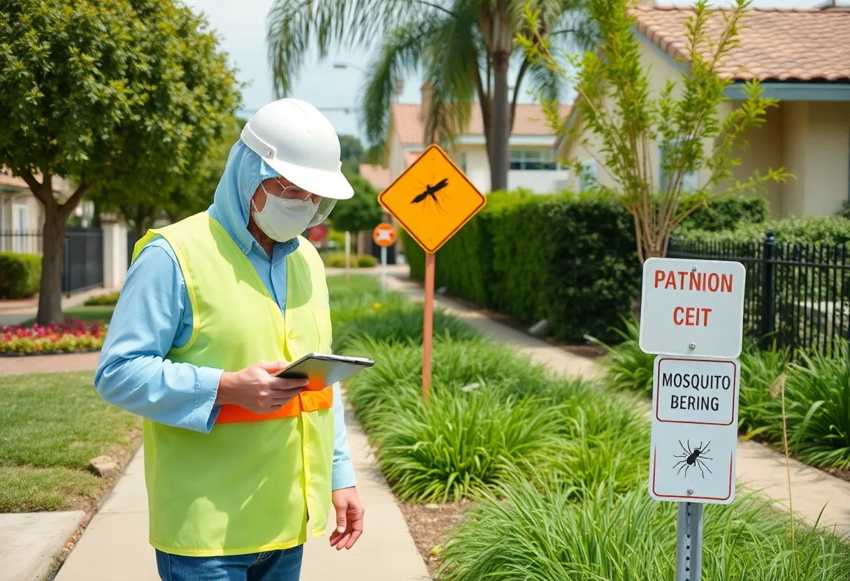 Community health officials addressing West Nile Virus risks in Anaheim and Garden Grove