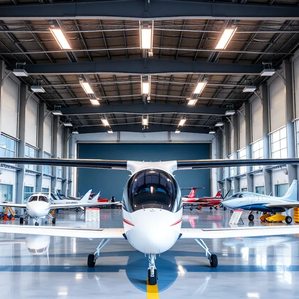 Archer Aviation manufacturing facility in Huntington Beach