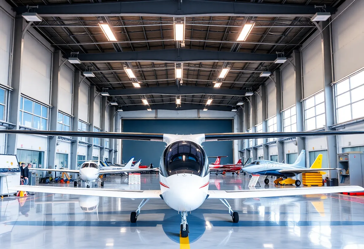 Archer Aviation manufacturing facility in Huntington Beach