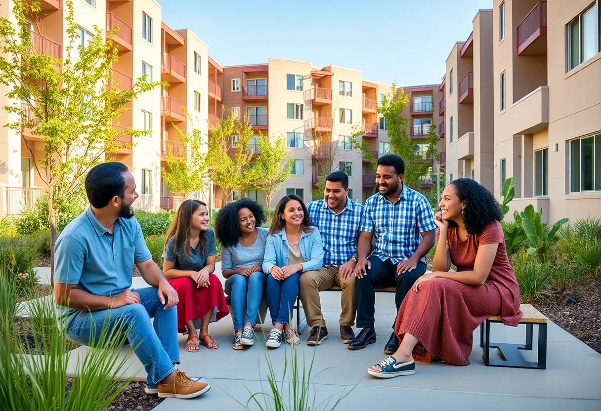 Affordable housing units in California
