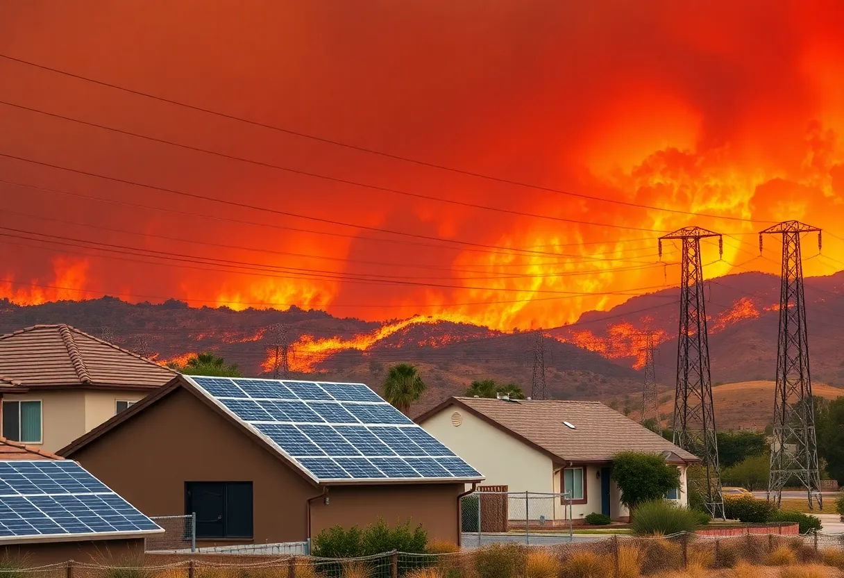 Residential solar battery systems in California