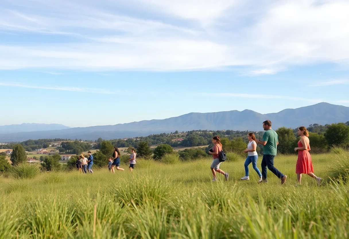 Families in California enjoying outdoor activities representing health care access