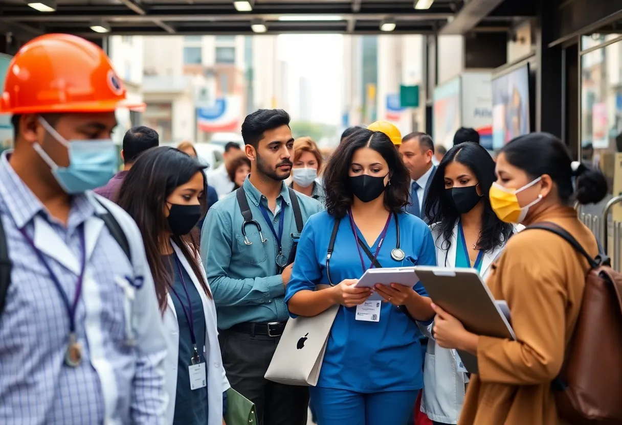 California workers in various industries facing job market changes