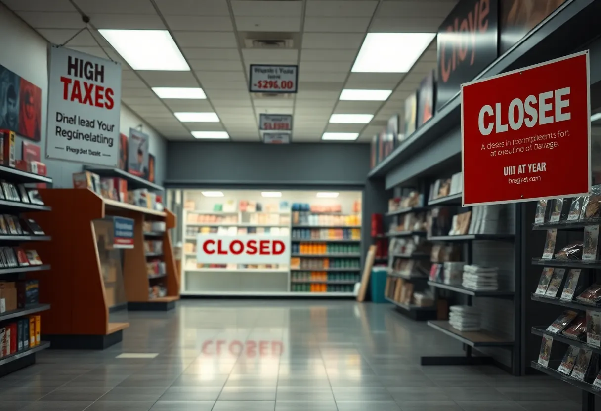 Closed Bed Bath & Beyond store in California