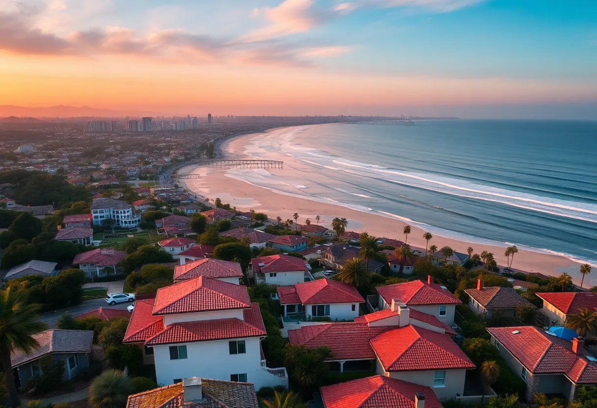Scenic view of Orange County representing remote work trends