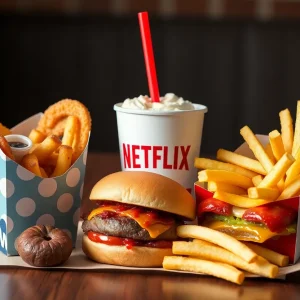 Wendy's themed meal inspired by Netflix series.