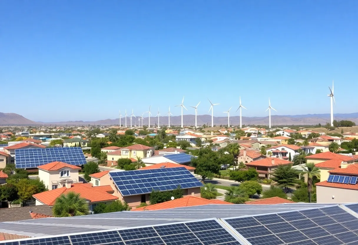 Renewable energy projects in Costa Mesa, California