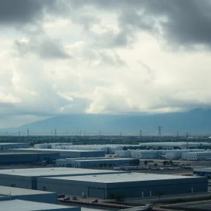 Warehouse facilities in Southern California representing the industrial real estate market.