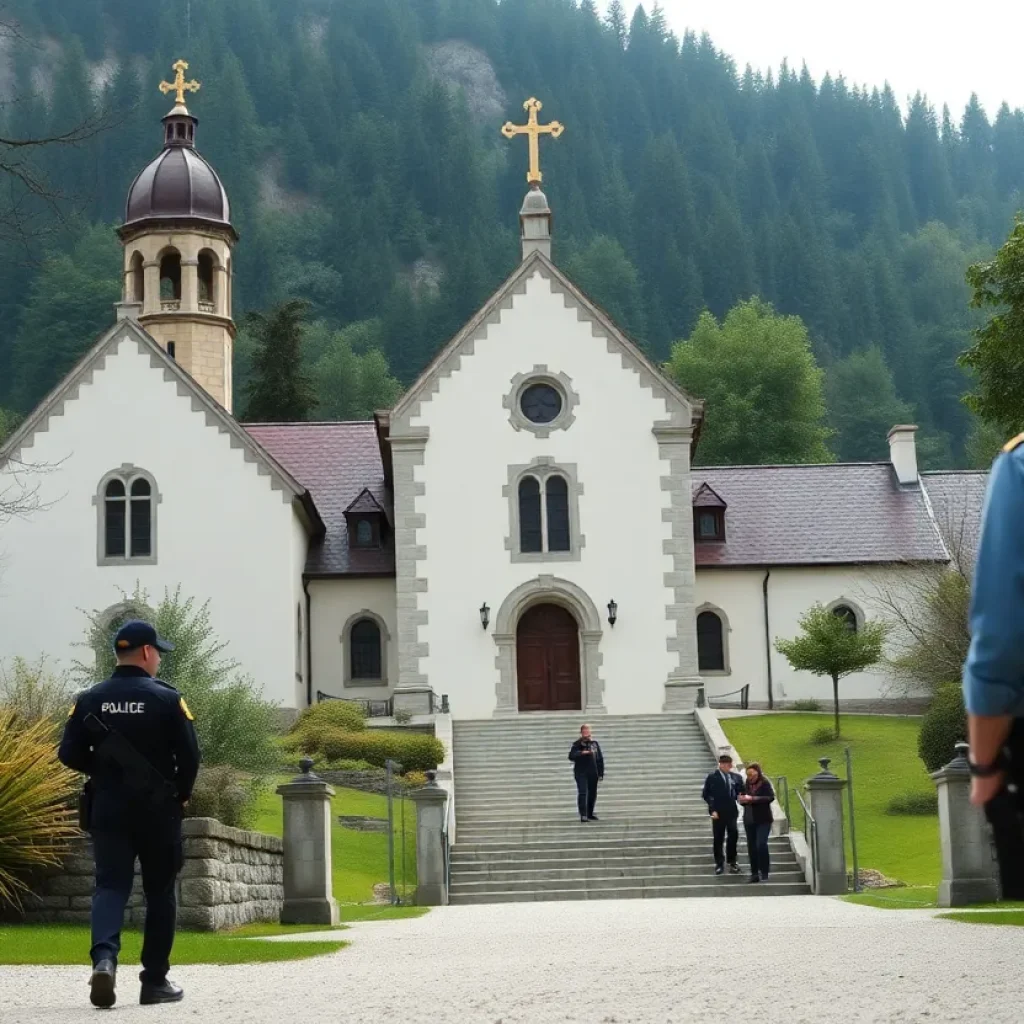 Increased security around St. Michael's Abbey in Orange County