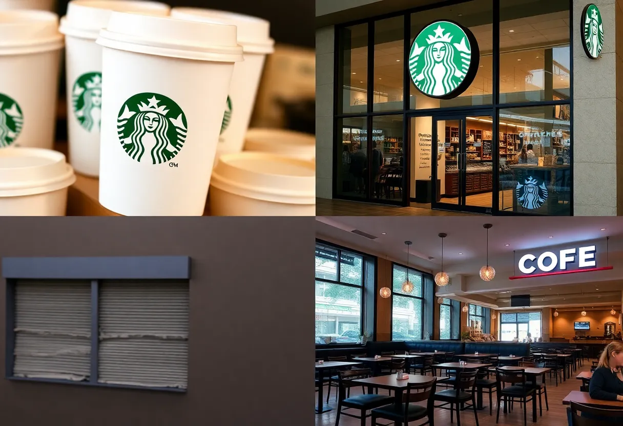 Closed Starbucks locations in Southern California
