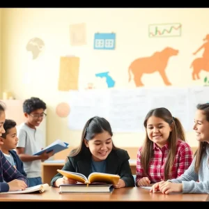 Students participating in the Headwind Scholars program at Vanguard University